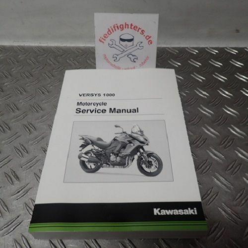 Bedienungsanleitung Werkstatthandbuch E Kawasaki Versys1000 LZT00B BJ.16 14095km_1