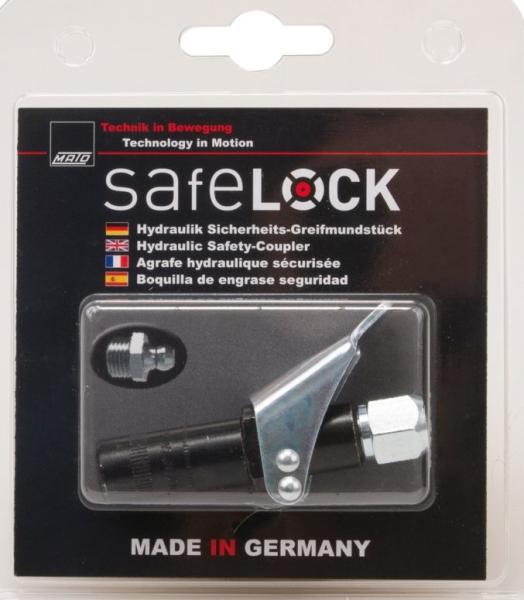 Safelock G-Kupplung Spezial-Mundstück (Greifkopf) für Kegel-Schmiernippel-Fettpresse