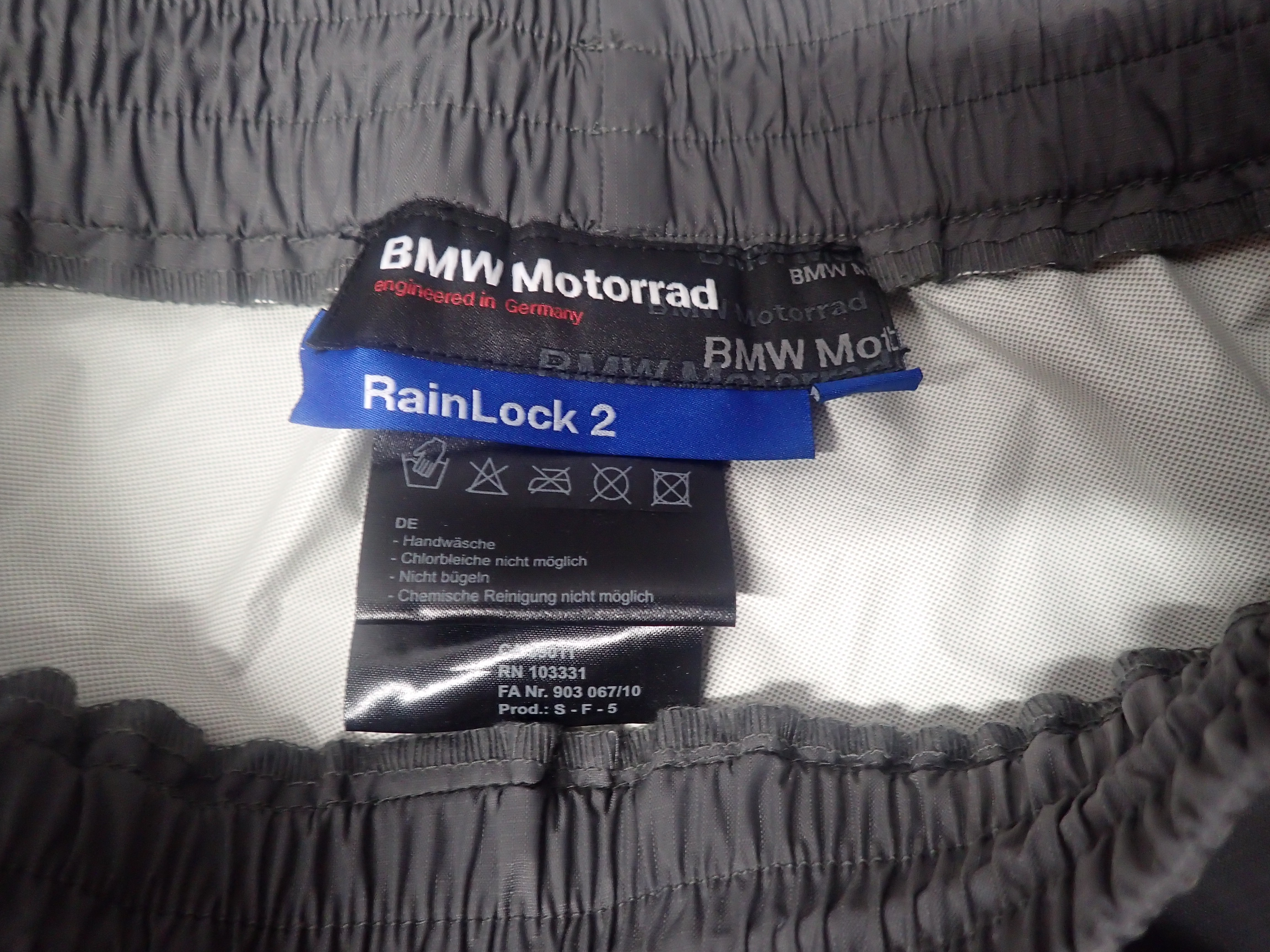 BMW RainLock Regenhose