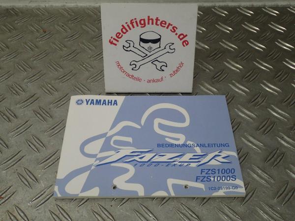 Bedienungsanleitung Buch Fahrerhandbuch Yamaha Fazer 1000 RN06 BJ.05_1